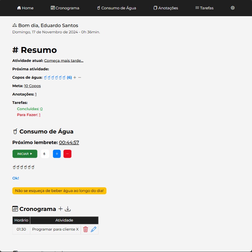 Sistema de organização pessoal