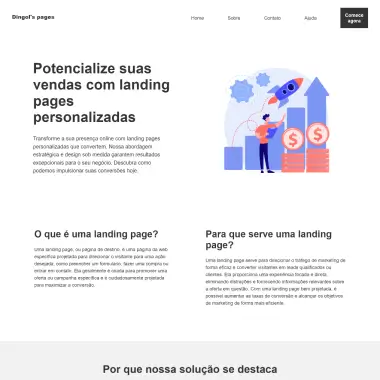 Landing Page completa